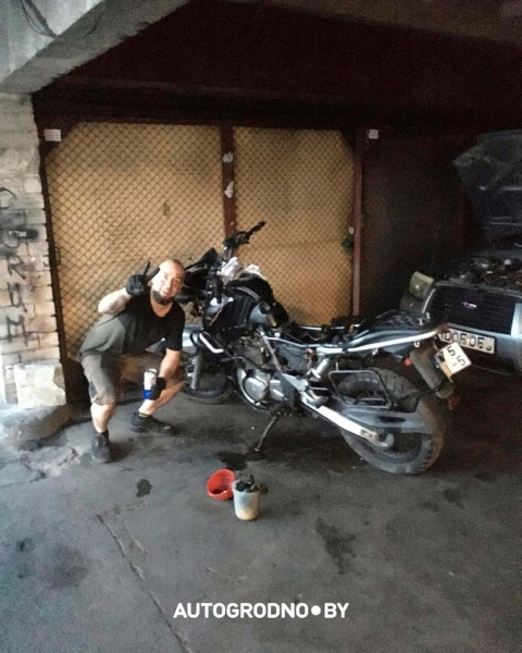 У белоруса в Вильнюсе хотели угнать мотоцикл, но не смогли. Разозлились и утопили в реке У белоруса в Вильнюсе хотели угнать мотоцикл, но не смогли. Разозлились и утопили в реке